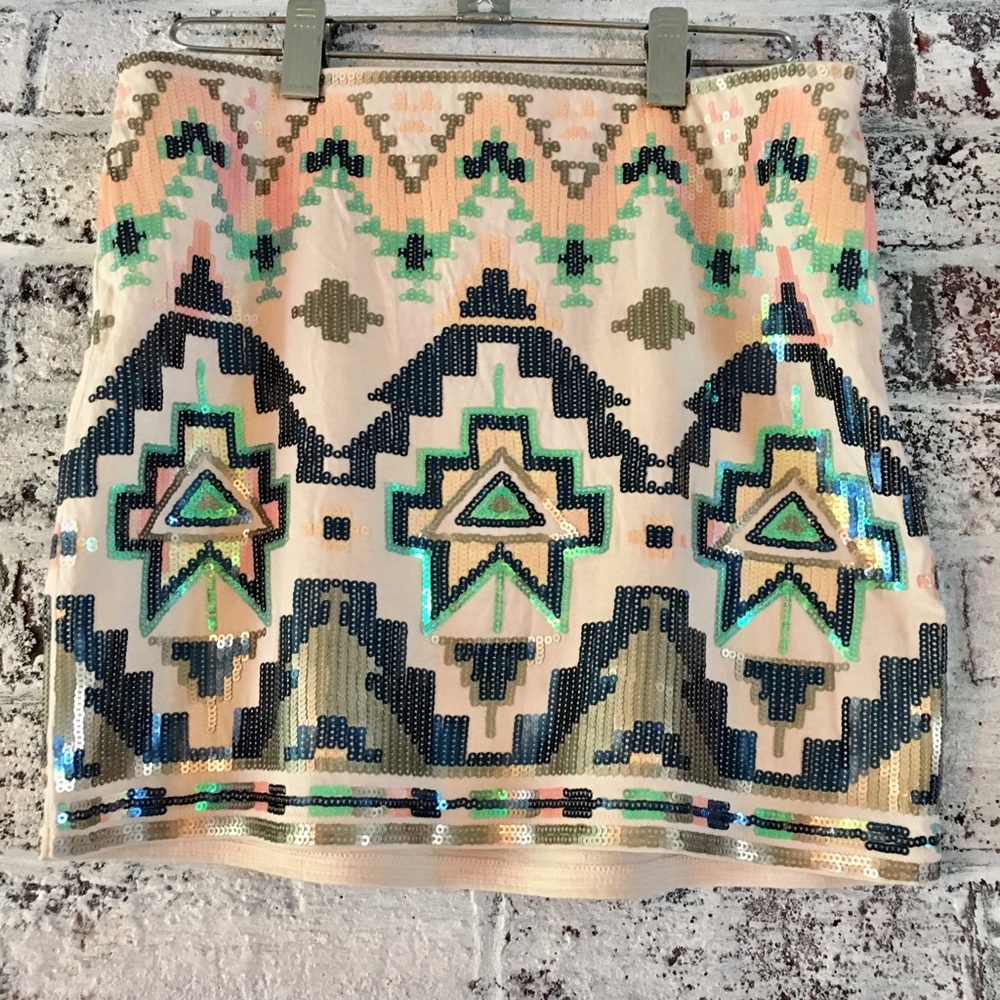 Express, sequin- body con mini